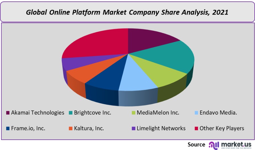 online platform market company share analysis
