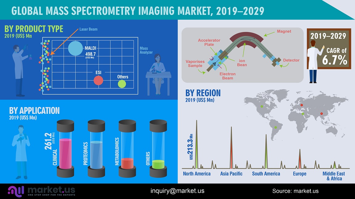global mass spectrometry imaging market infographics