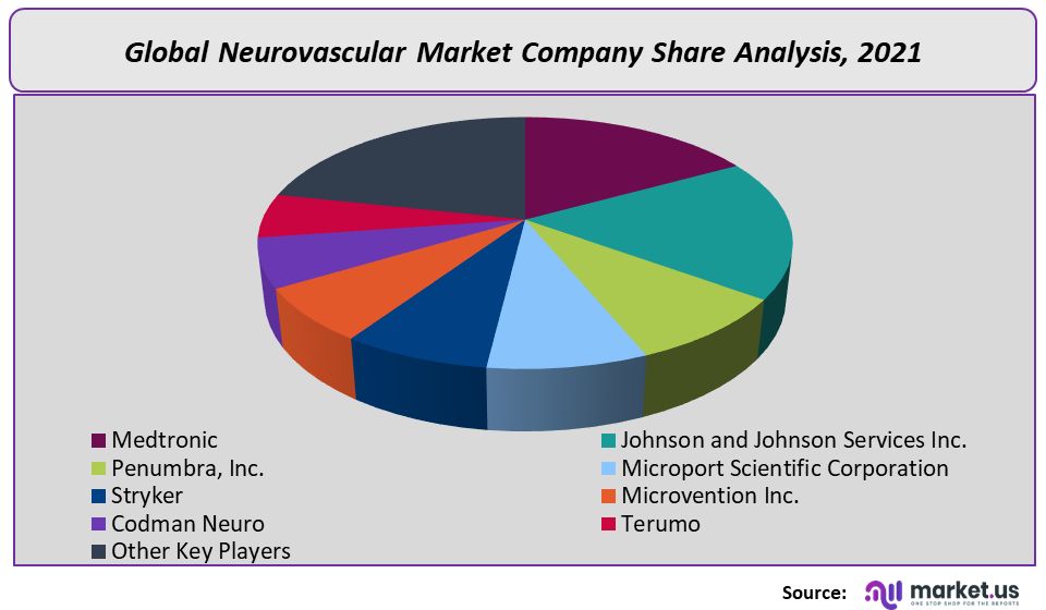 Global Neurovascular Market Company Share