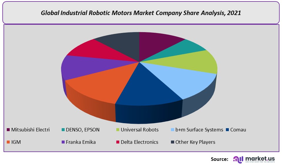 Industrial Robotic Motors Market Company Share